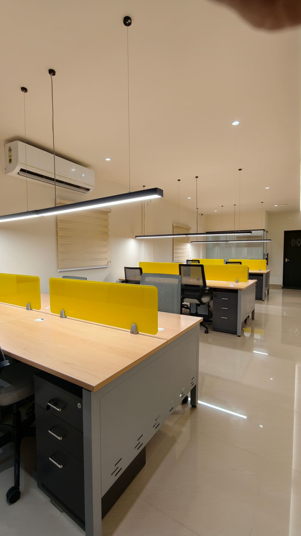 Main workspace